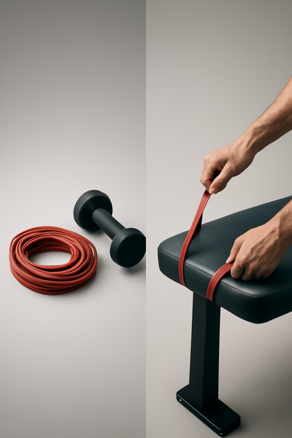Progress You Can Feel — Fitness products AI image prompt example generated with ChatGPT (fitness, progress)