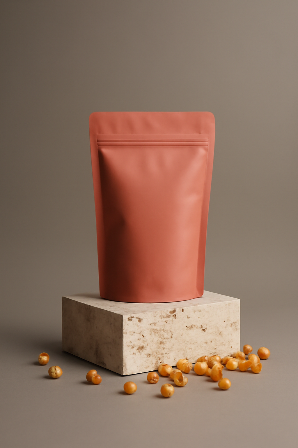 Shelf Ready Hero — Packaged foods AI image prompt example generated with ChatGPT (packaging, mockup)