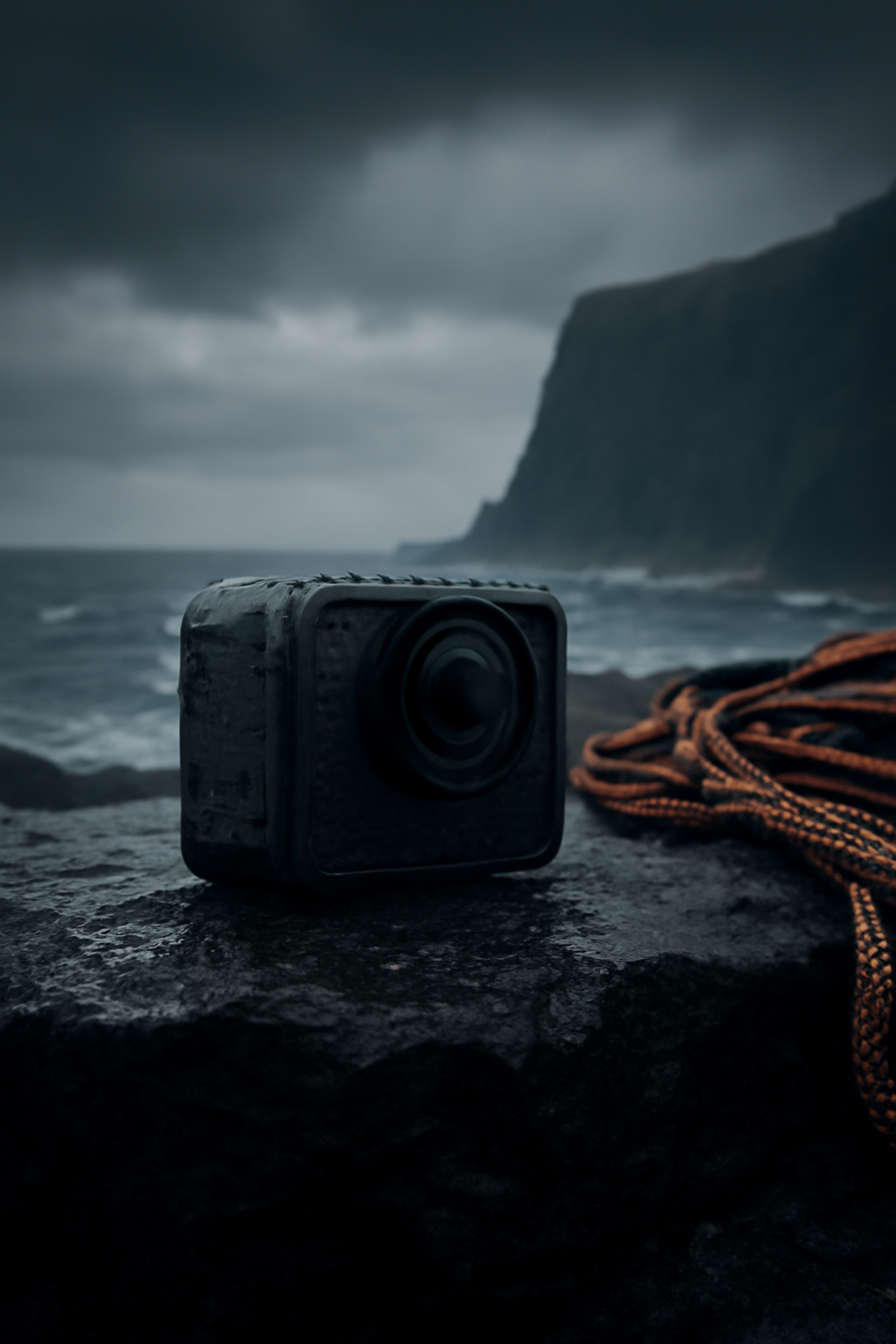 Stormproof Journey — Electronics AI image prompt example generated with Midjourney (electronics, camera)