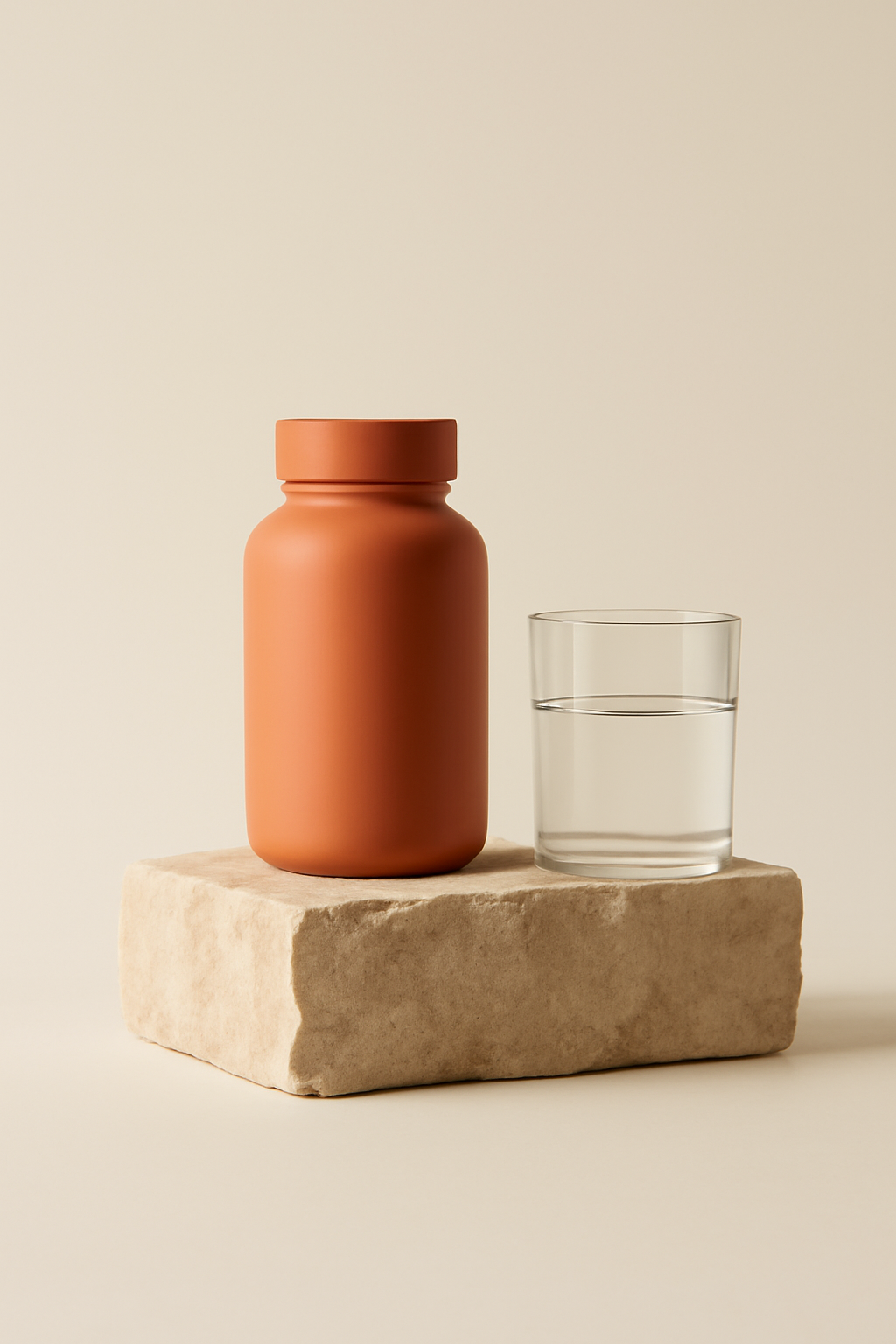 Quiet Daily Ritual — Supplements AI image prompt example generated with ChatGPT (supplements, minimal)
