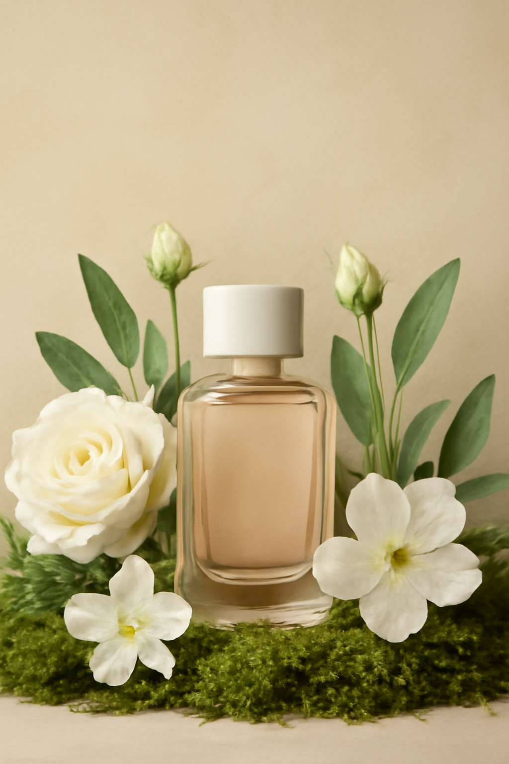 Garden After Rain — Perfumes AI image prompt example generated with Midjourney (perfume, botanical)