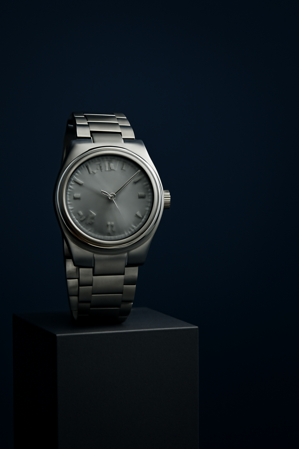 Midnight Precision — Watches AI image prompt example generated with ChatGPT (watch, studio)