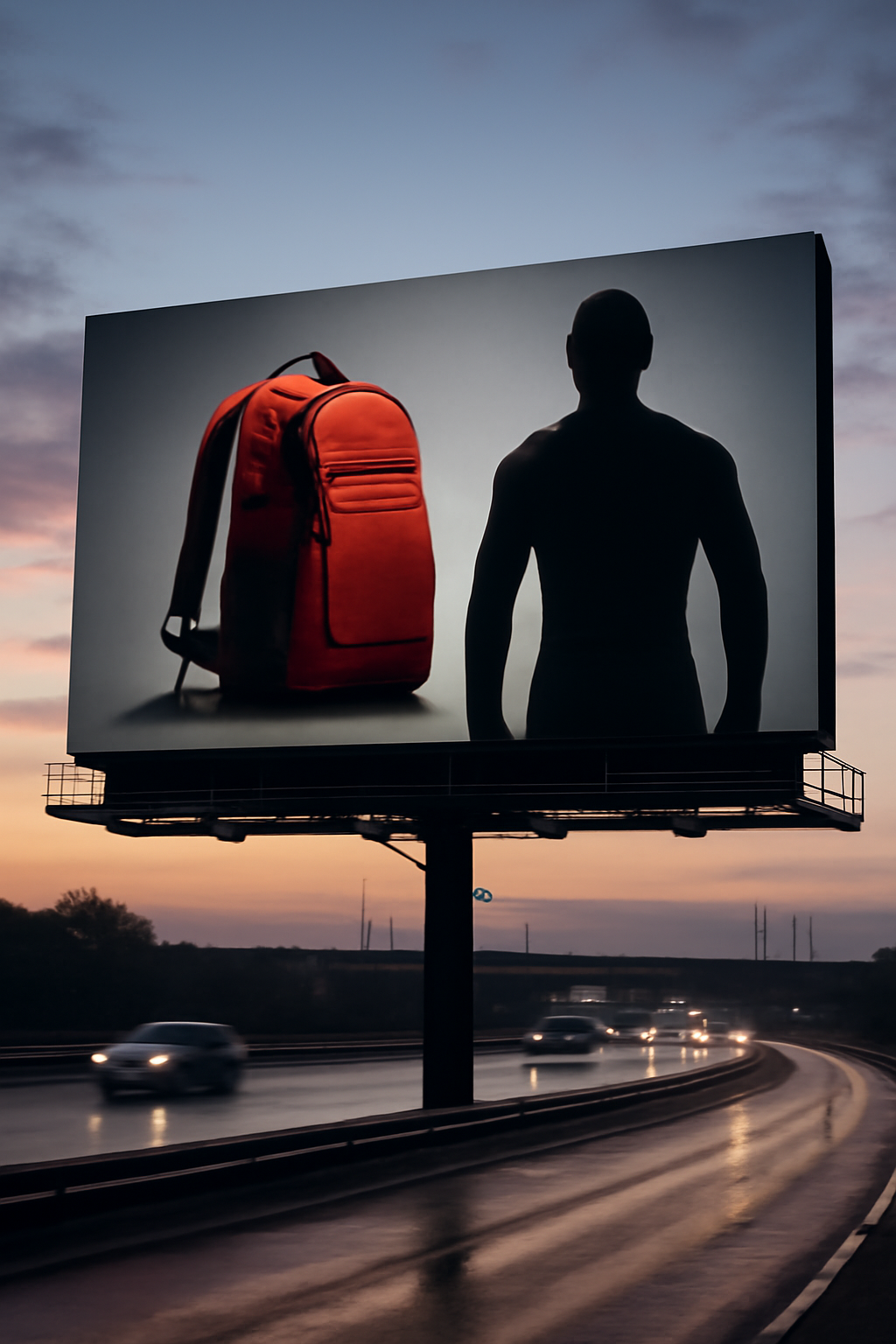 Train Beyond Limits — Fitness products AI image prompt example generated with Midjourney (fitness, billboard)