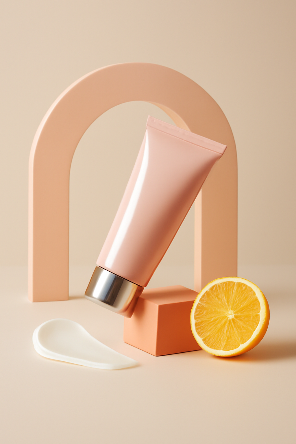 Swipe Stopper Shine — Cosmetics AI image prompt example generated with ChatGPT (cosmetics, social-media)