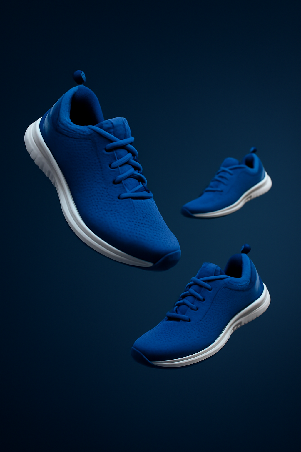 Gravity-Free Sprint — Shoes AI image prompt example generated with Midjourney (shoes, levitation)