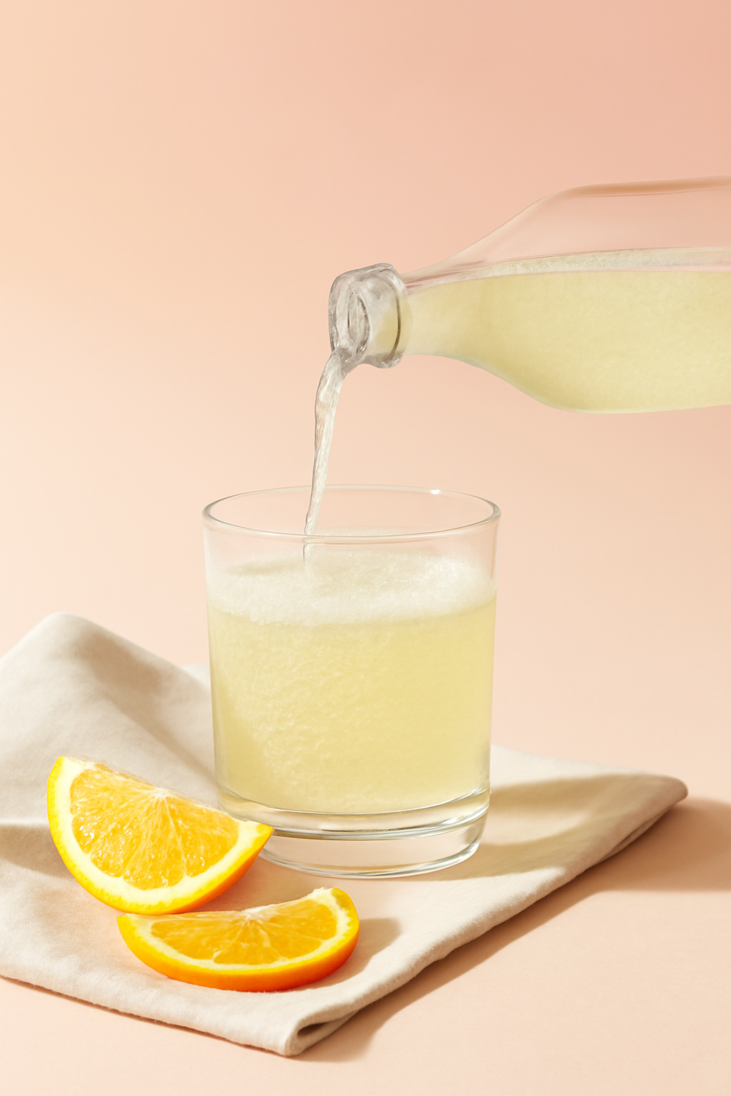 Pure Pour Ritual — Beverages AI image prompt example generated with ChatGPT (beverage, studio)