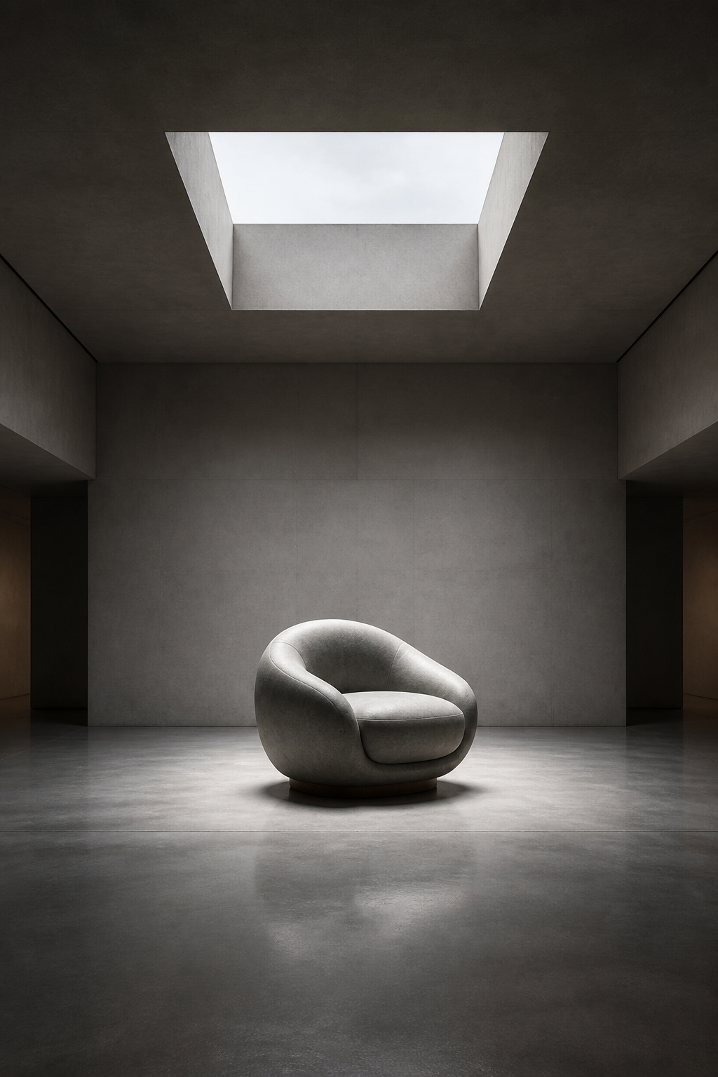 Designer Chair Gallery — Furniture AI image prompt example generated with Midjourney (furniture, gallery)