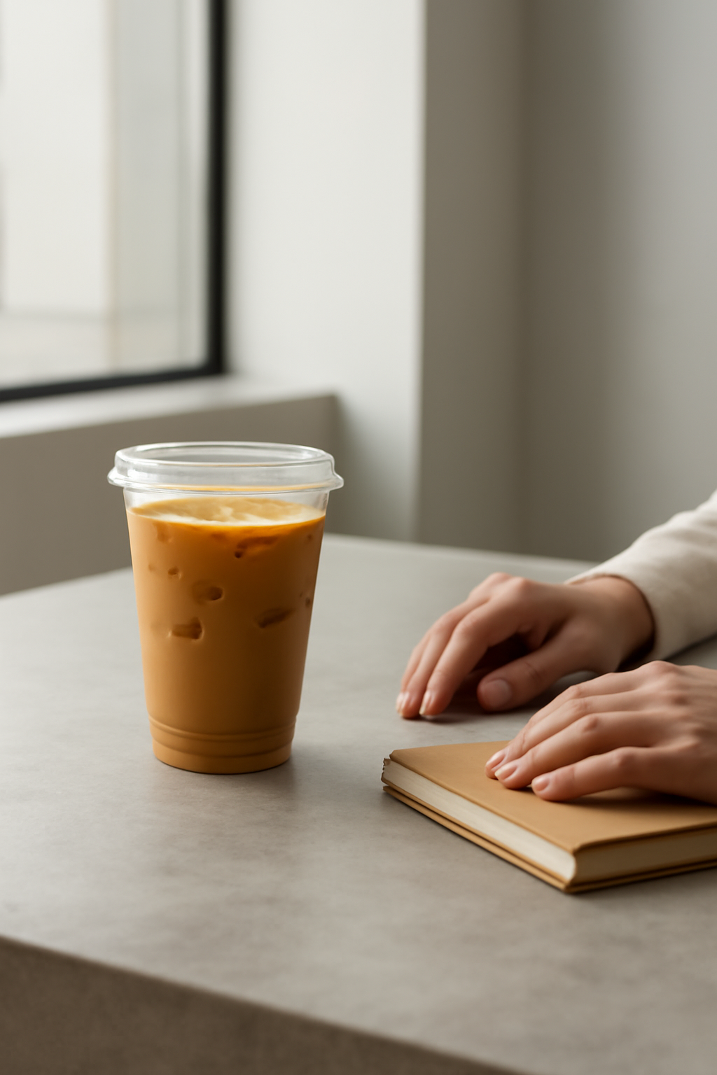 City Break Tea — Coffee and tea AI image prompt example generated with Gemini (coffee, editorial)