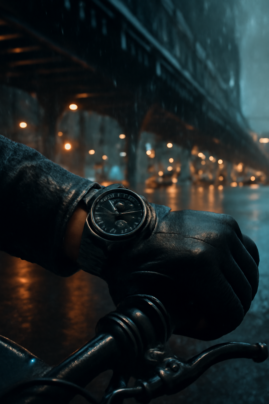 The Second Before — Watches AI image prompt example generated with Gemini (watch, cinematic)