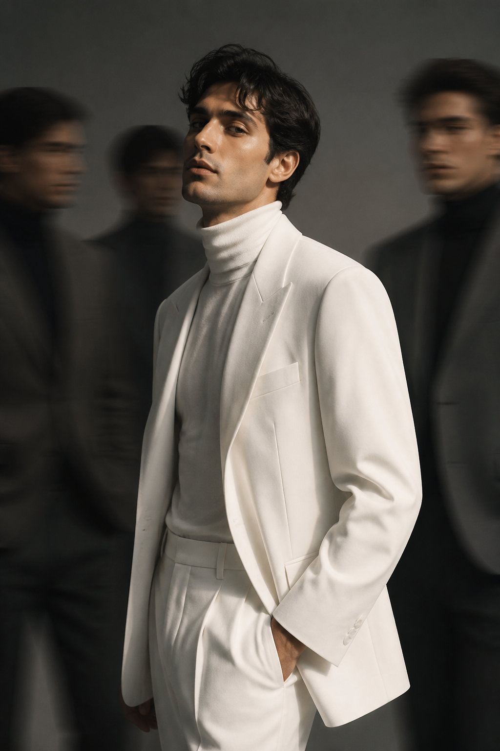 Minimalist Fashion Cover — Fashion AI image prompt example generated with Gemini (fashion, vogue)