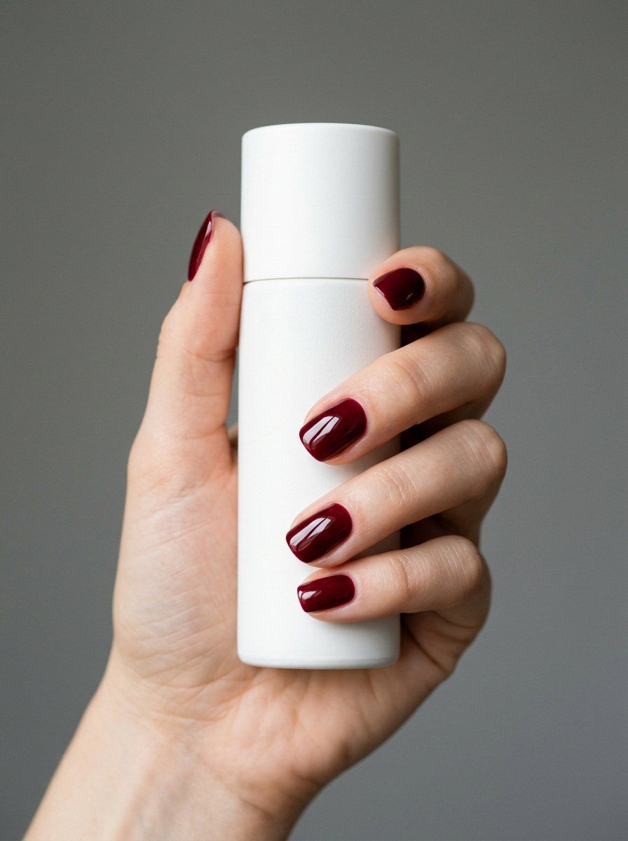 Minimalist Nail Polish Editorial Campaign — Cosmetics AI image prompt example generated with Gemini (nail polish, cosmetics ad)