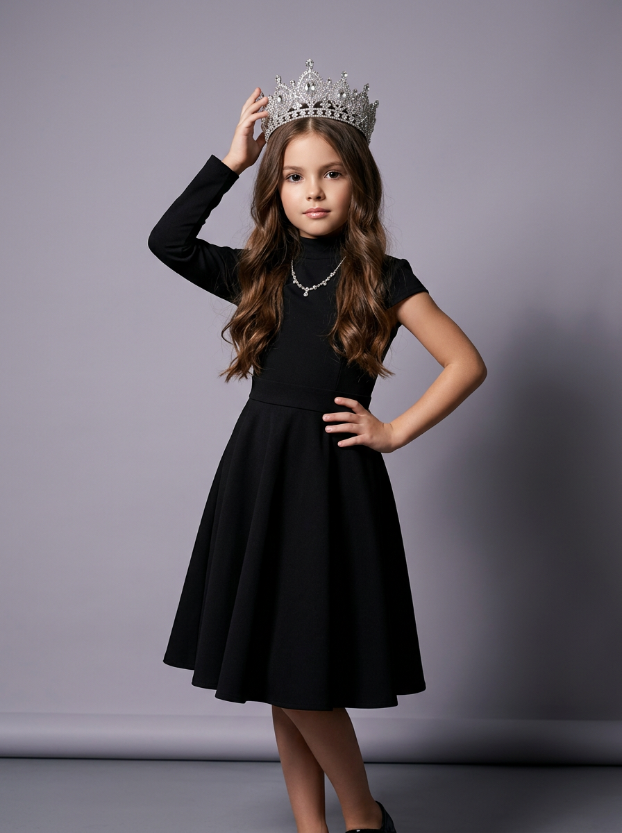 Child Royalty Editorial — Editorial AI image prompt example generated with Gemini (portrait, editorial)
